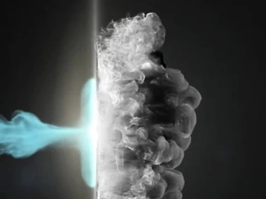 Electra Angel's sensual open-air handjob and breast fake