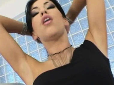 Nightfall darkness beauty Mya Diamond connected with sensual solely lingerie masturbation