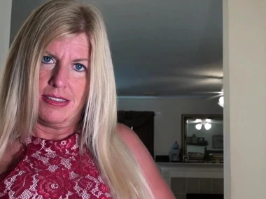 Blonde milf Karen Fisher in underclothing craves a pussy kneading in HD