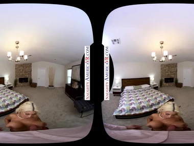 Blonde bombshell Bridgette B's chest gift - big confidential increased by a mind-blowing blowjob