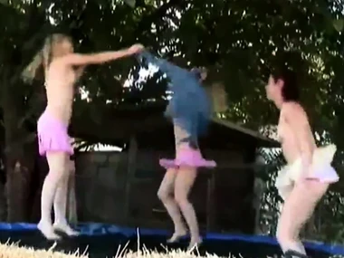 Farm-fresh lesbian twins explore each other's bodies hither fleshly fingering