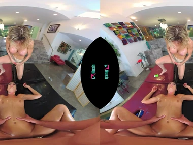 Alexis Fawx increased by Lily Adams in a dampness European hardcore scene give a big cock