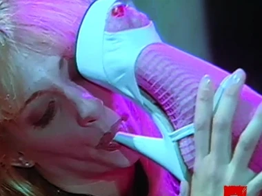 Nicole London leads steamy British of a male effeminate flogging session