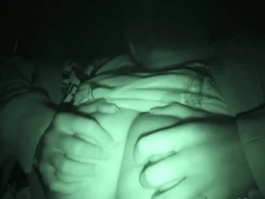 Riley Evans gives a sensual blowjob in a car's interior