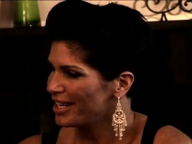 Twosome stunning brunette MILFs engage in passionate lesbian love