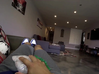 HD POV video of curvy stepmom Krissy Lynn in a taxi