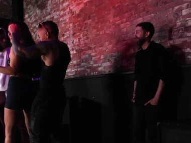 Jennifer White's intense interracial P.O.V. gangbang experience