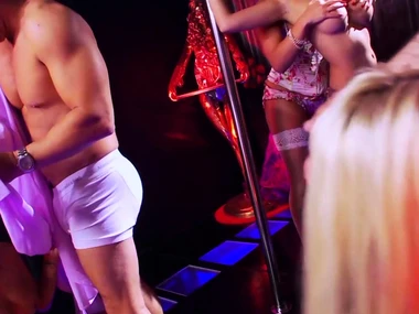 Natasha Marley coupled with Gemma Massey's sensual encounter in lingerie