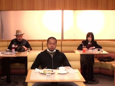 Astounding Asian babe with big boobs gets her shaved pussy roughly played with and penetrated