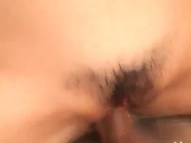 Asian babe Hatsumi Kudo gives a sloppy blowjob and gets her hairy holes filled up