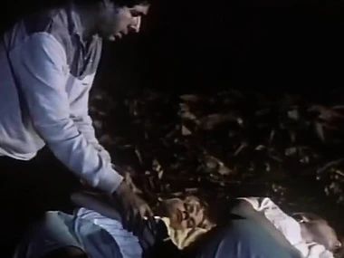 Redhead Ginger Lynn and friends in the matter of a classic outdoor hardcore scene