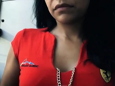 Lara Tinelli's outdoor striptease: a sensual display be beneficial to nudity