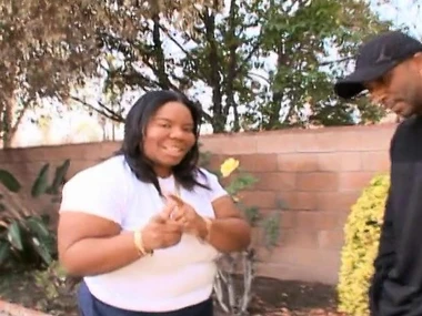 Son Snow's outdoor adventure with a churn and big boobs