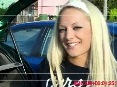 Blonde bombshell Lou Lou delivers intense hardcore bit with a satisfying finish