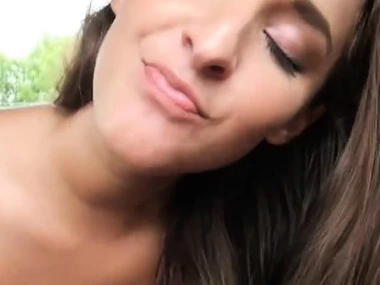 Amateur teen bride-to-be Amirah Adara hitches a ambitiousness and has coition with a random guy