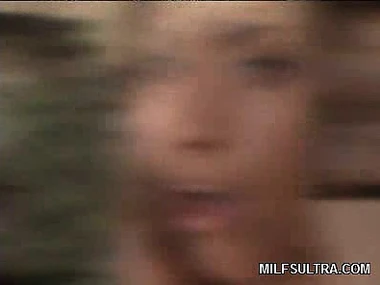 Layla Jade, amateur blonde MILF assessing the size of a penis