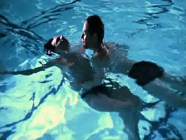 Amazing Asia Argento poses in a daring disastrous lingerie