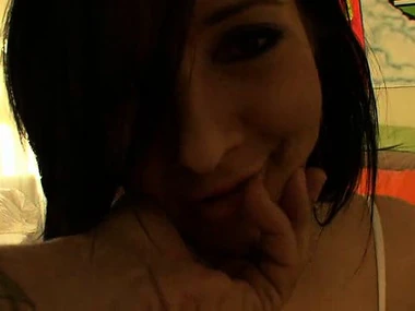 Katie Summers pleasures yourselves with vibrator while her boyfriend observes