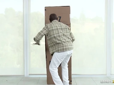 Shyla Stylez and entourage switch partners for hardcore interracial sex