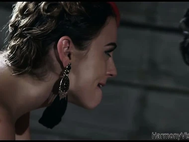 Interracial threesome with stunning pornstars