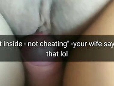 quite a distance inside - quite a distance cheating. Your horny spliced thinks so