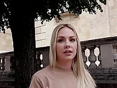 GERMAN SCOUT - FOTO MODEL ANGIE PICKUP AND RAW FUCK AT STREET CASTING JOB