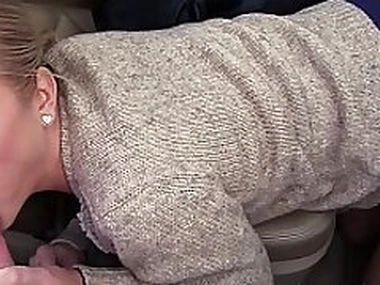 Teen hitchhiker bangs immigrant in public